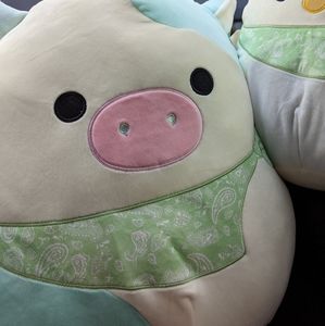 16" belana squishmallow cow